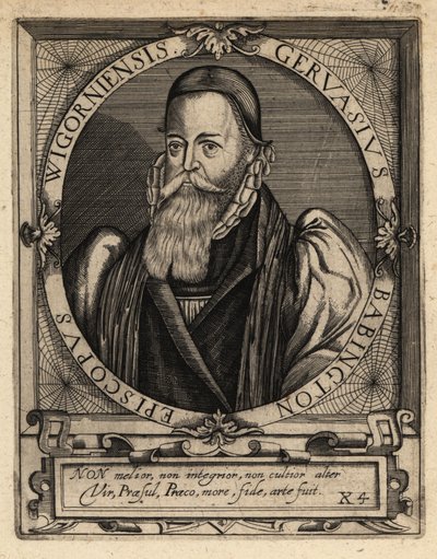 Gervase Babington 作： Theodore de Bry