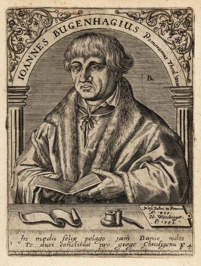 ヨハネス・ブゲンハーゲン 作： Theodore de Bry