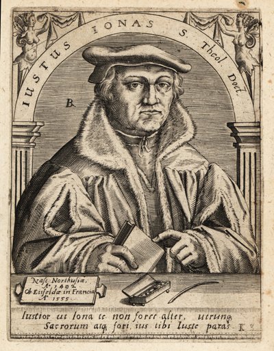 ユストゥス・ジョナス、ザ・エルダー 作： Theodore de Bry
