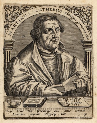 マーティン・ルーサー 作： Theodore de Bry