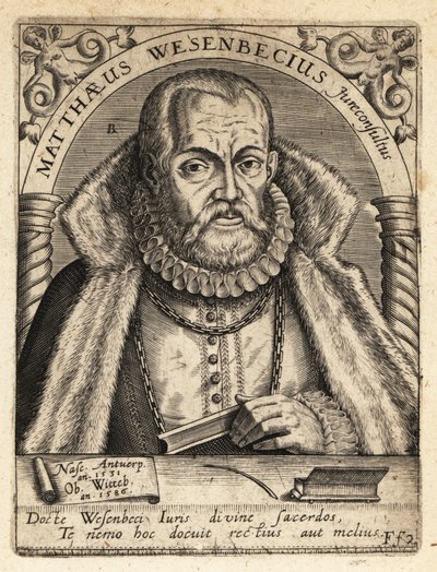 マシュー・ウェゼンベック 作： Theodore de Bry