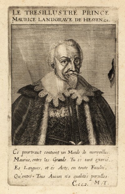 モーリス・オブ・ヘッセ・カッセル 作： Theodore de Bry