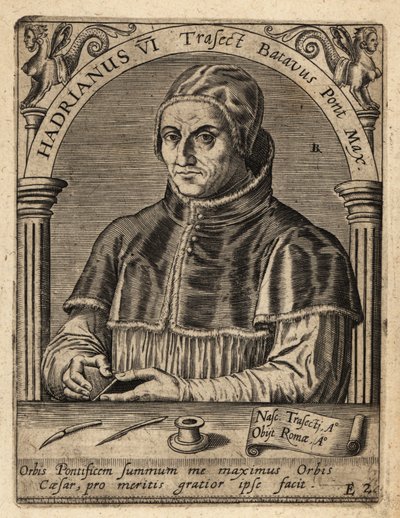 教皇アドリアン6世 作： Theodore de Bry