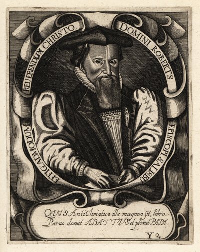 Robert Abbot, Bishop of Salisbury（ロバート・アボット、ソールズベリー司教 作： Theodore de Bry
