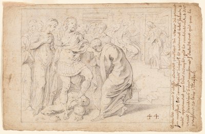 ユリシーズは忠実なサービングウーマンのオマージュを受け取ります 作： Theodore van Thulden