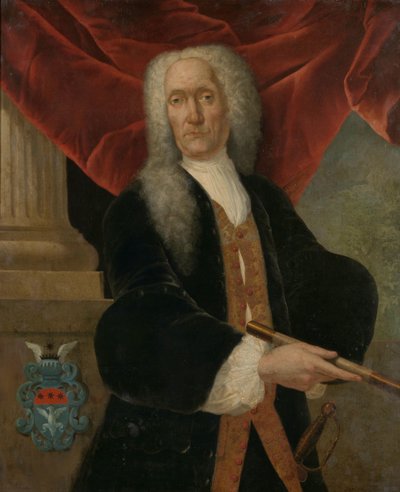 アブラハム・パトラス (1735-1737) オランダ東インド会社総督アブラハム・パトラスの肖像 作： Theodorus Justinus Rheen
