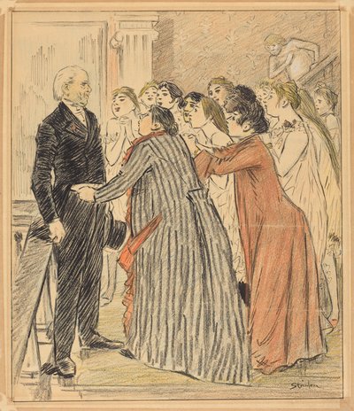  作： Théophile Alexandre Steinlen