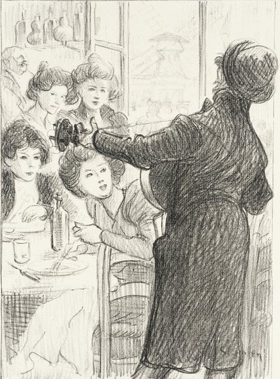  作： Théophile Alexandre Steinlen