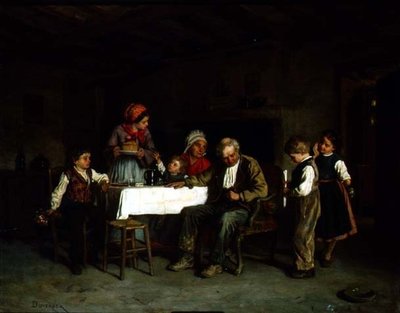 サプライズパーティー（パネル 作： Theophile Emmanuel Duverger