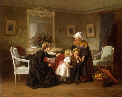 キス 作： Theophile Emmanuel Duverger