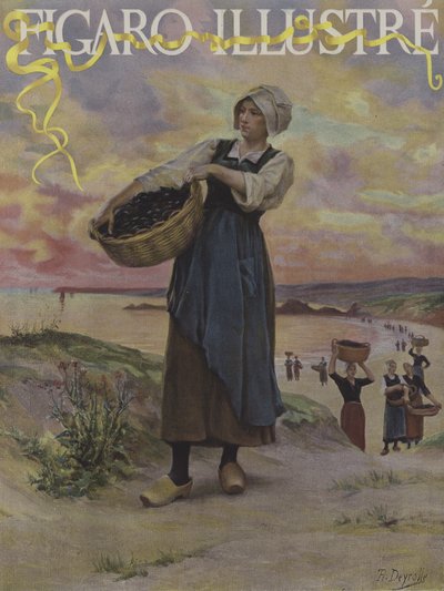 ルフィガロイラストの表紙、1891年9月 作： Theophile Louis Deyrolle