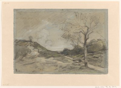 砂丘の風景 作： Theophile de Bock