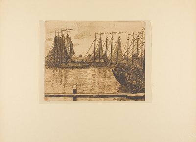 レスタンペ・オリジナル7枚目のアルバムより「漁船団 作： Théo van Rysselberghe
