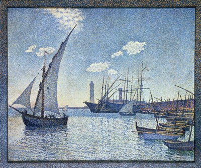 セッテ港、レタルタン、1892年 作： Théo van Rysselberghe