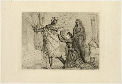 アウェイ!、オセロのプレート 7 作： Théodore Chassériau