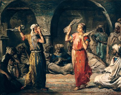 ハンカチのダンス、1849 作： Théodore Chassériau