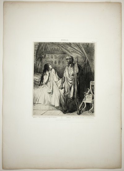デズデモーナ、今夜は祈ったかい？ 作： Théodore Chassériau