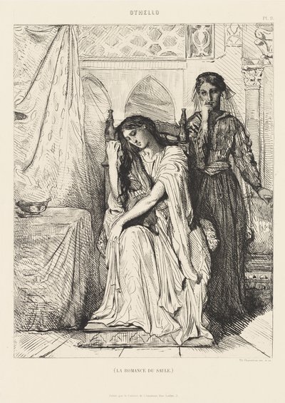 オセロスイート、No。9 作： Théodore Chassériau