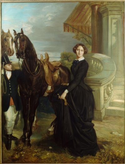 ランチコート伯爵夫人の肖像 作： Théodore Chassériau