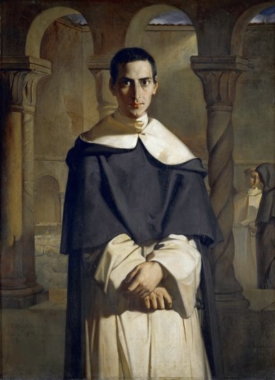 アンリ・ドミニク・ラコルデールの肖像、1840年。 作： Théodore Chassériau