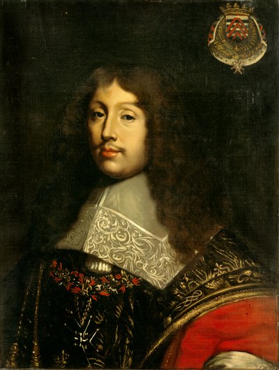 フランソワ・ド・ラ・ロシュフーコー公爵（1613-1680）の肖像 フランスの作家 テオドール・シャセリウ（1819-1856）の絵画 19世紀 日0,73x0,57 m 作： Théodore Chassériau