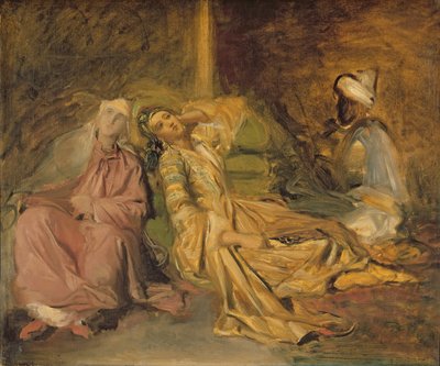 ハーレムの内部の研究 作： Théodore Chassériau