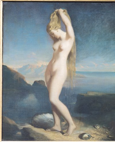 金星アナディオメネ、または海の金星 作： Théodore Chassériau