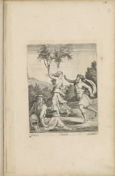 ダフネのアポロ 作： Théodorus van Kessel