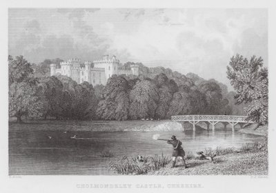 Cholmondeley Castle, Cheshire (e.g. engraving) 作： Thomas (after) Allom