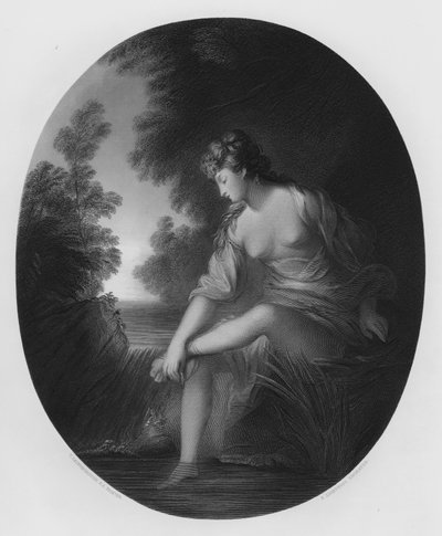 バーノンギャラリーの絵からのムシドーラ（彫刻版 作： Thomas (after) Gainsborough
