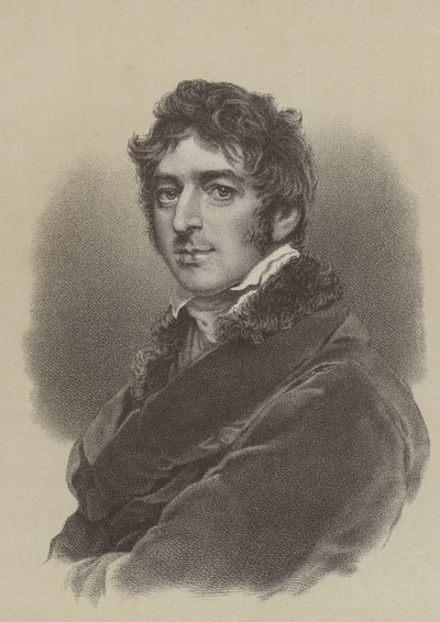 メルボルン子爵ウィリアム・ラム（1834年、1835年～1841年の英国首相）（リトグラフ 作： Thomas (after) Lawrence