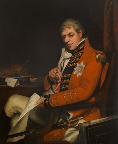 Rt. Kenraali Hely-Hutchinson, 2. Earl of Donoughmore (öljy kankaalle) 作： Thomas (after) Phillips