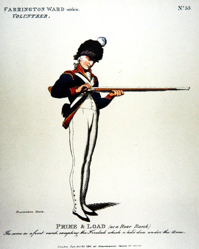 ファーリントン病棟、内、ボランティア 作： Thomas (after) Rowlandson