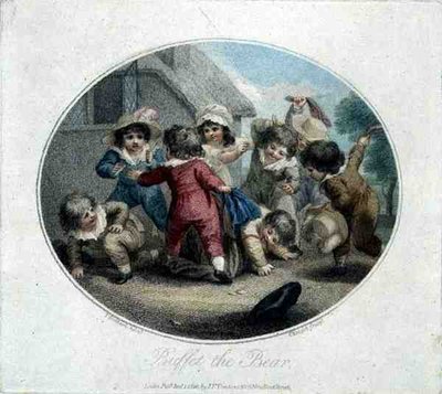 チャールズ・ナイト（1743-1826）が彫った「熊のビュッフェ」は、J.F.トムキンスによって出版されました。 作： トーマス（後）ストザード