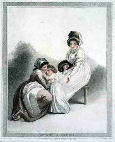 ジョセフ・ストラット（1749-1802）が彫った「Nurs