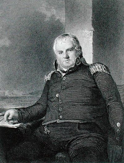 ジョナサン・ウィリアムズ将軍(1750-1815)リチャード・W・ドッドソン(1812-67)による刻印(エングレービング) 作： Thomas (after) Sully