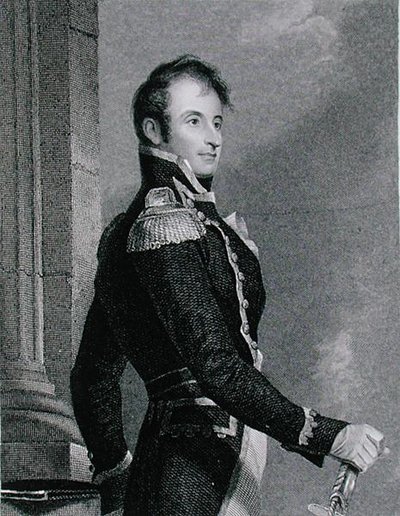 スティーブン・ディケーター（1779-1820）、ジェームズ・ヘリング（1794-1867）の原画をもとにアッシャー・ブラウン・デュランド（1796-1886）が彫刻（エングレーヴィング）。 作： Thomas (after) Sully