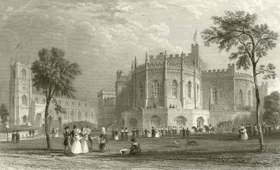 ランカスター城 作： Thomas Allom