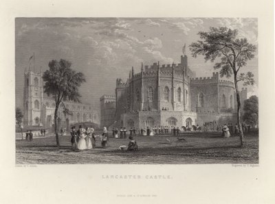 ランカスター城 作： Thomas Allom