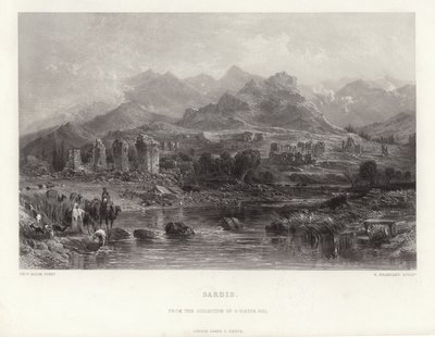 サルディス 作： Thomas Allom