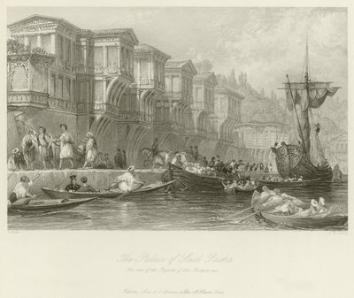 サイドパシャの宮殿 作： Thomas Allom