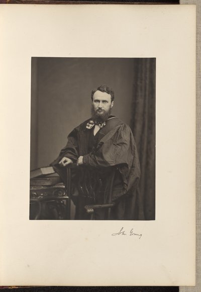 ジョン・ヤング医学博士、自然史教授 作： Thomas Annan