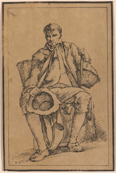 1813 年に発行された、風景の風景画からの 40 の石版画の印象... 作： Thomas Barker