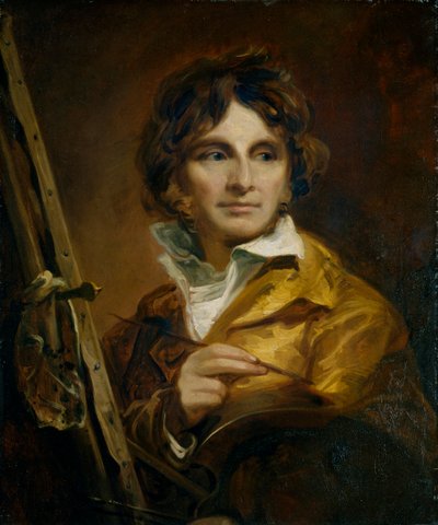 「自画像」、1800-05 作： Thomas Barker