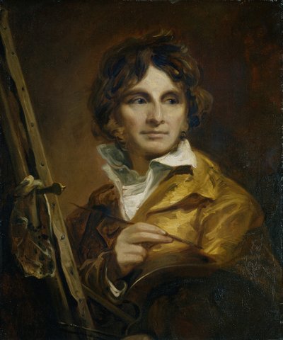 自画像（キャンバスに油彩） 作： Thomas Barker of Bath