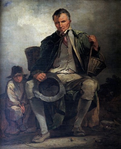 ブラインド乞食、1788年頃 作： Thomas Barker of Bath