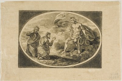 寓話：嫉妬深い男と強欲な男 作： Thomas Bewick