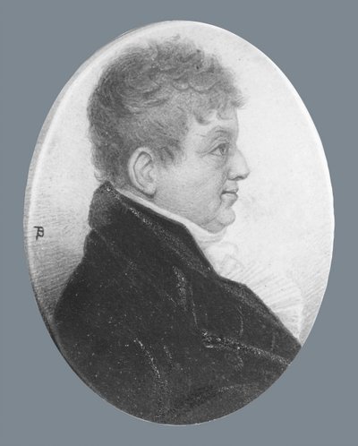 1806年、クリストファー・オコナー大尉。 作： Thomas Birch