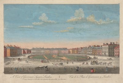 Näkymä Grosvenor Squarelle, Lontooseen 作： Thomas Bowles