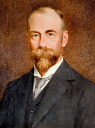 バロウ・キャドベリーの肖像、1912年。 作： Thomas Bowman Garvie